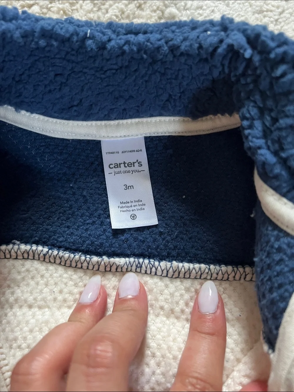 Carters cozy sherpa